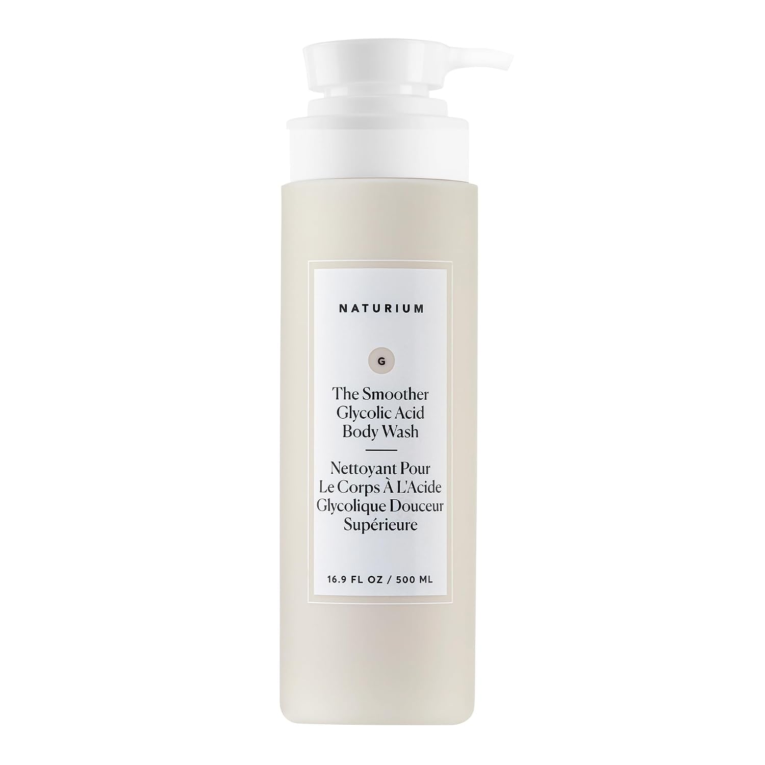 Naturium The Smoother Glycolic Acid Body Wash, 16.9 fl oz