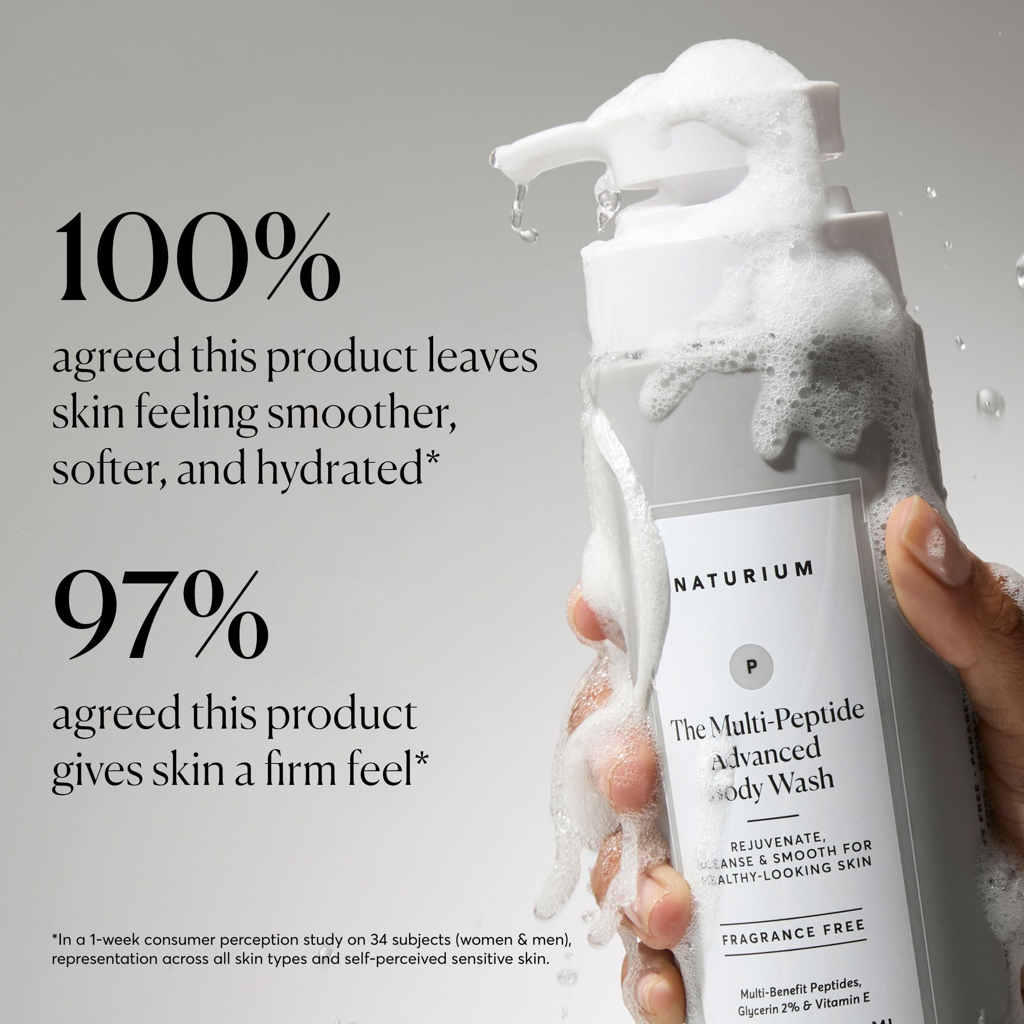 Naturium The Smoother Glycolic Acid Body Wash, 16.9 fl oz