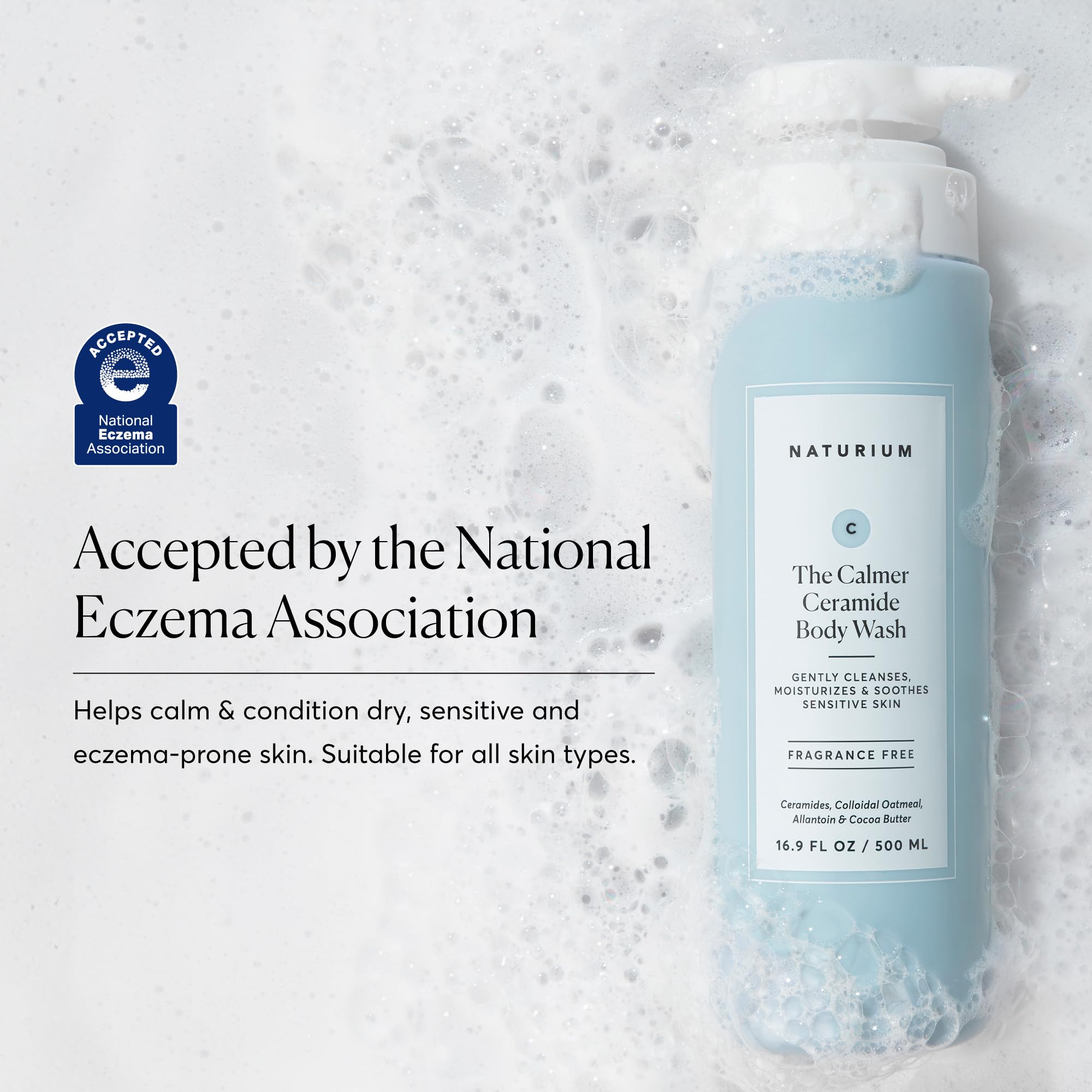 Naturium The Smoother Glycolic Acid Body Wash, 16.9 fl oz