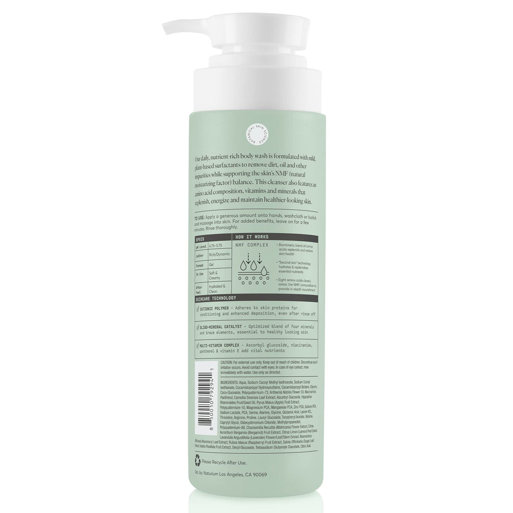 Naturium The Smoother Glycolic Acid Body Wash, 16.9 fl oz
