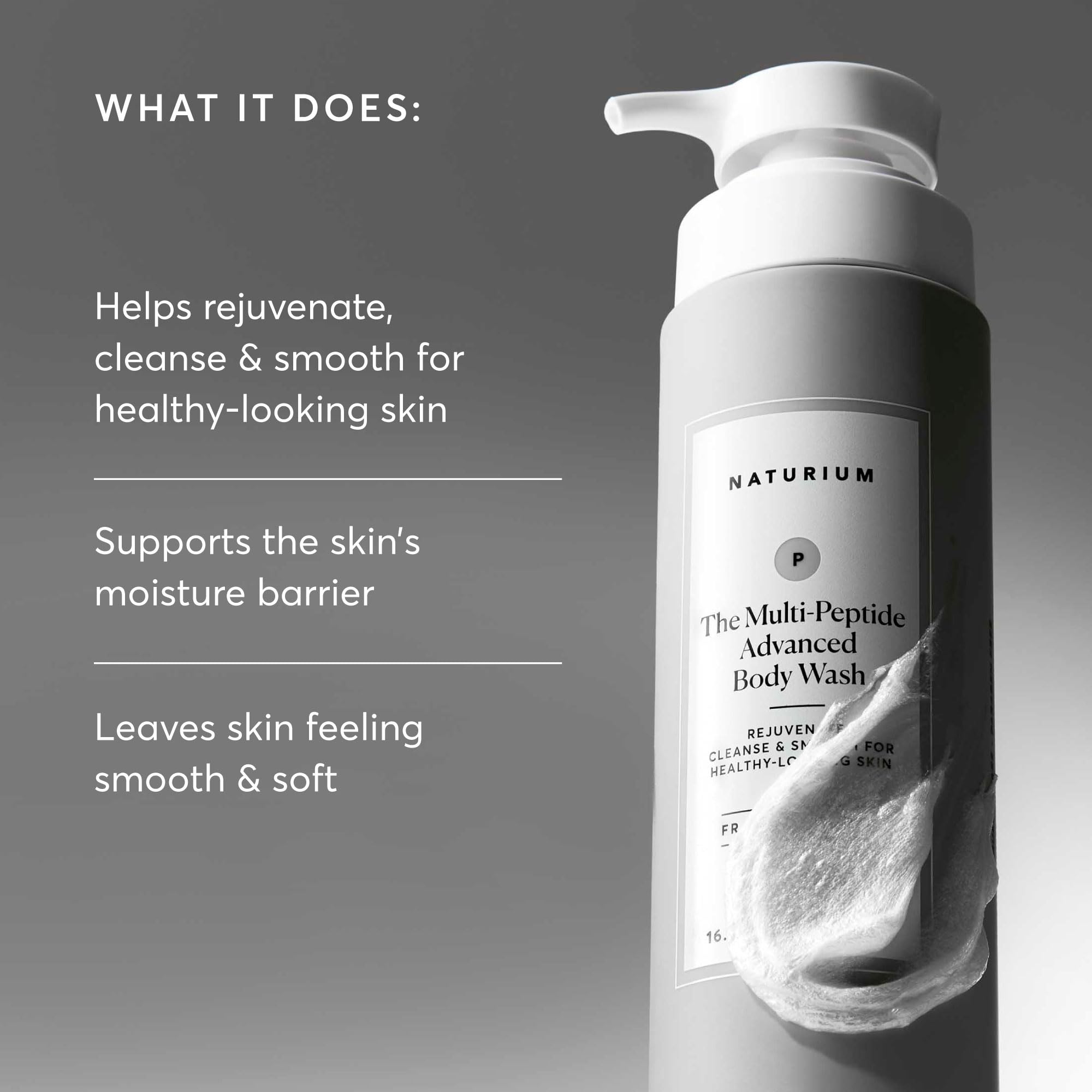 Naturium The Smoother Glycolic Acid Body Wash, 16.9 fl oz