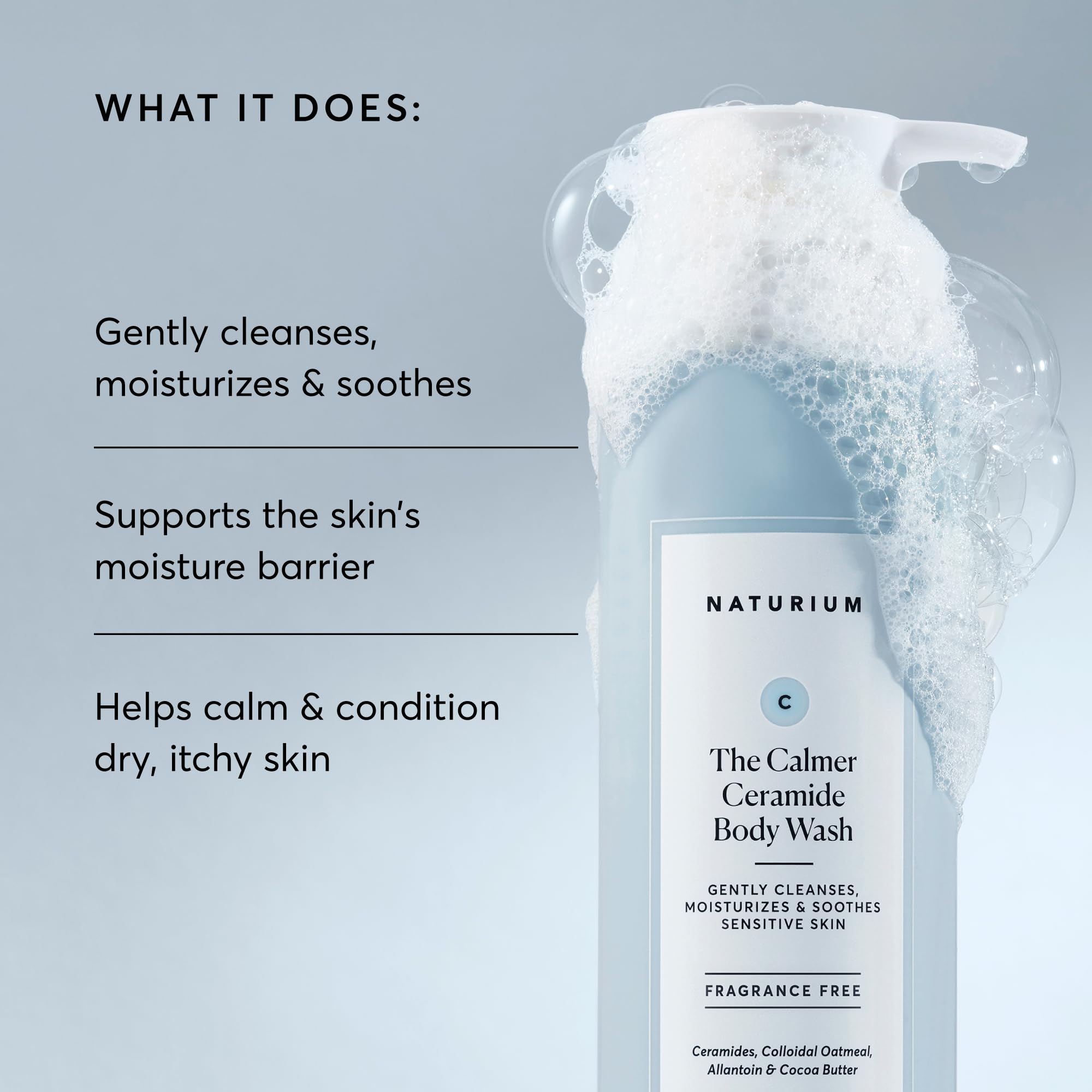 Naturium The Smoother Glycolic Acid Body Wash, 16.9 fl oz