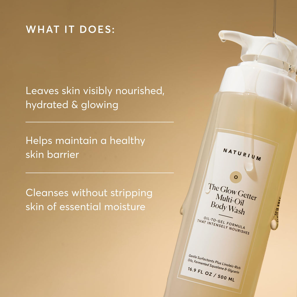 Naturium The Smoother Glycolic Acid Body Wash, 16.9 fl oz